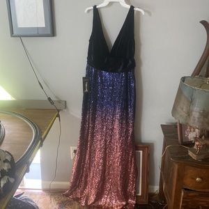 Formal Wedding Party Summer Women Ladies Dress Sleeveless Sequined Lace